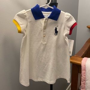 Polo Ralph Lauren Kids Baby Girl's Interlock Cupcake Dress